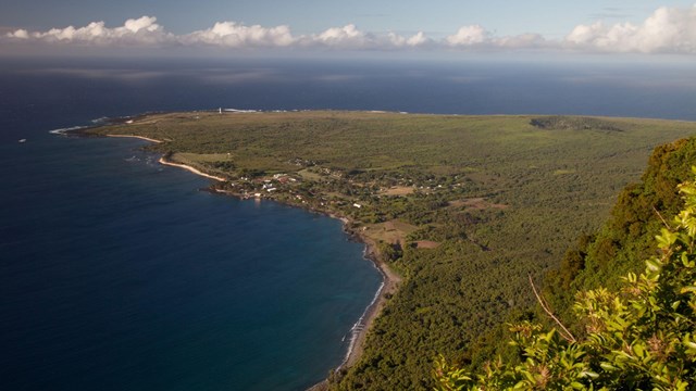 Sweeping landscape of Kalaupapa